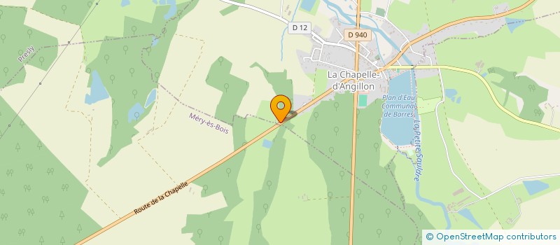 localisation de l'entreprise BARBIN HOLDING  BOURGES