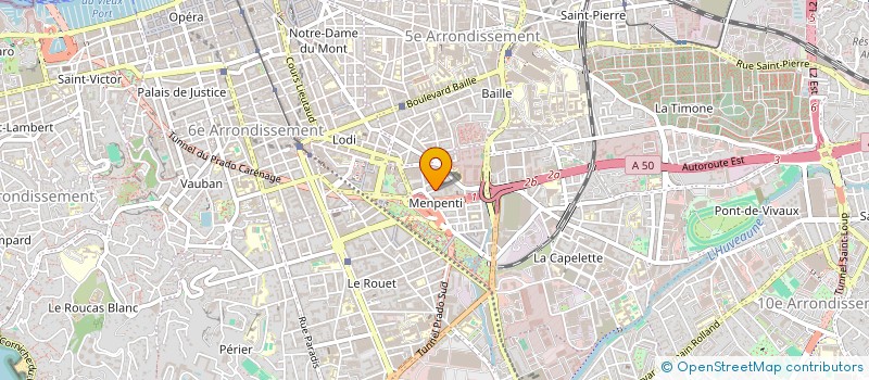 localisation de l'entreprise BARBINI à MARSEILLE