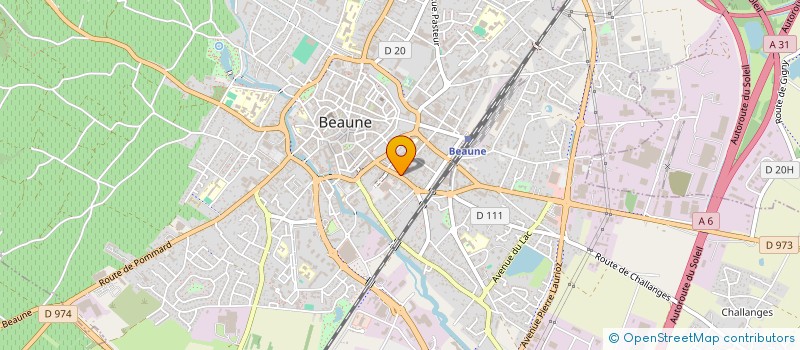 localisation de l'entreprise BARBIZIER à BEAUNE