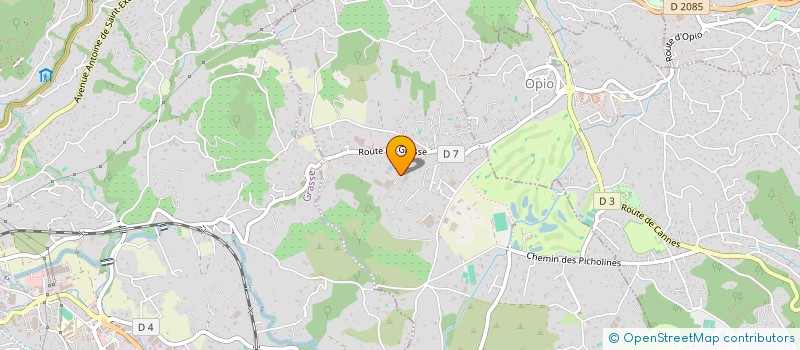 localisation de l'entreprise BARBIZON  CHATEAUNEUF-GRASSE