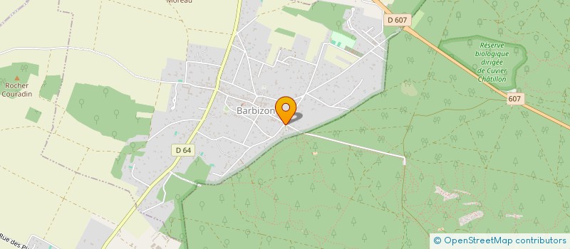 localisation de l'entreprise BARBIZON AUTOMOBILE CLUB  BARBIZON