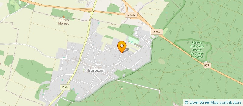 localisation de l'entreprise BARBIZON LOISIRS ET SPORTS  BARBIZON