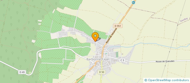 localisation de l'entreprise BARBONNE EN EFFERVESCENCE  BARBONNE-FAYEL