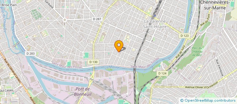 localisation de l'entreprise BARBOSA 09 07. à SAINT-MAUR-DES-FOSSES