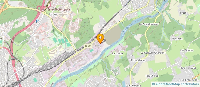 localisation de l'entreprise BARBOSA SPECIALISTE APPLICATION à LE PALAIS SUR VIENNE