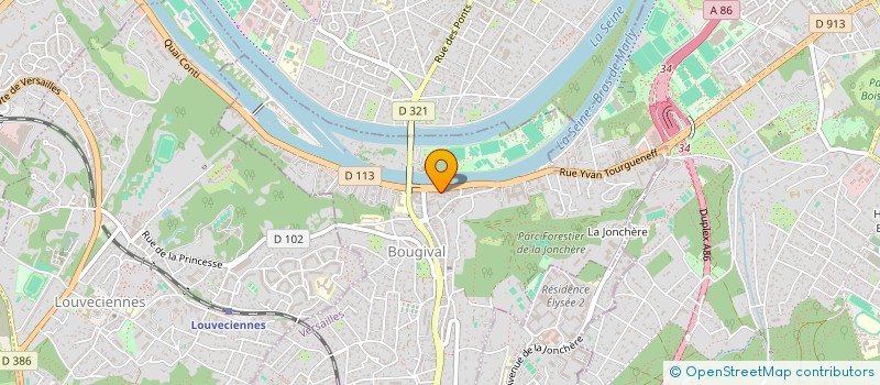 localisation de l'entreprise BARBOSKAL  BOUGIVAL