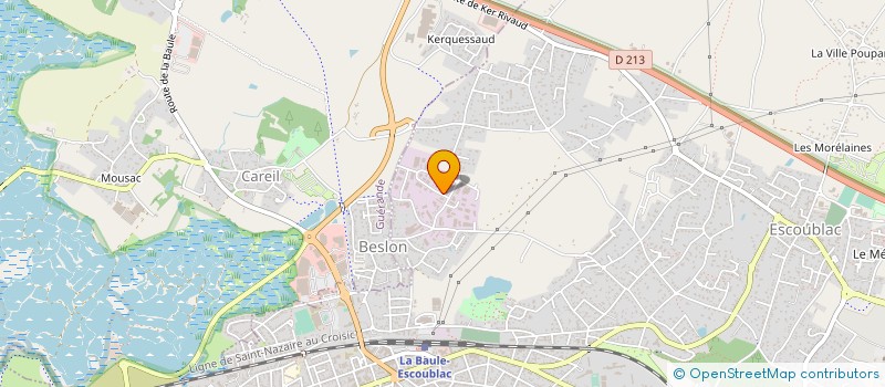 localisation de l'entreprise BARBOT à LA BAULE-ESCOUBLAC
