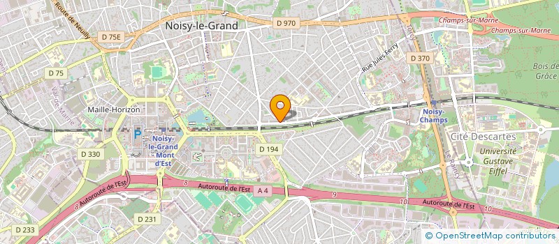 localisation de l'entreprise BARBOT MGAF à NOISY-LE-GRAND