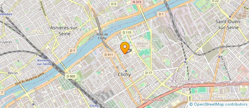 localisation de l'entreprise BARBOTE ET BARBOTINE à CLICHY
