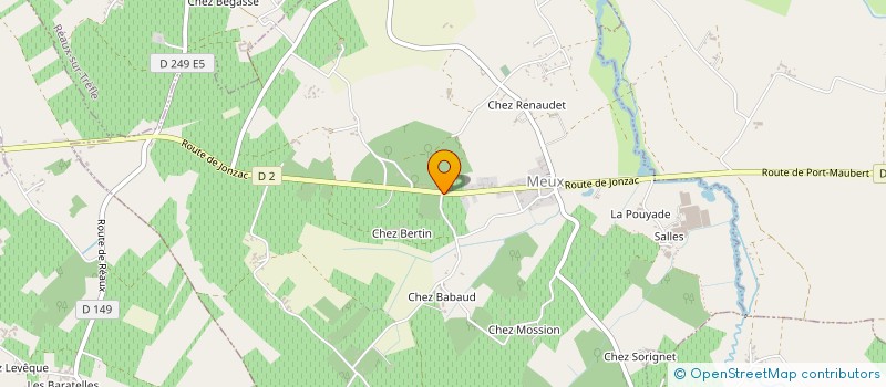 localisation de l'entreprise BARBOTEAU JLN  MEUX