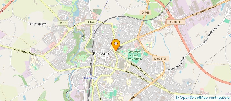 localisation de l'entreprise BARBOTIN  BRESSUIRE