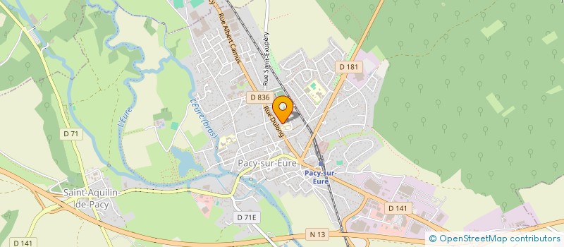 localisation de l'entreprise BARBOTIN ACTICONSEIL  PACY-SUR-EURE