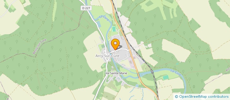 localisation de l'entreprise BARBOTTE ARNAUD  BESSY-SUR-CURE