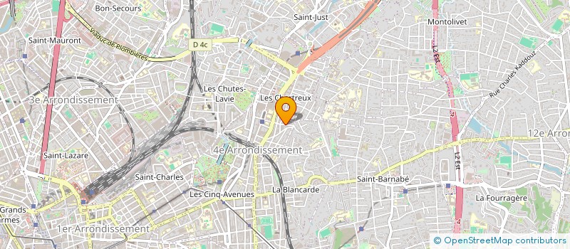 localisation de l'entreprise BARBOZA & FILS à MARSEILLE