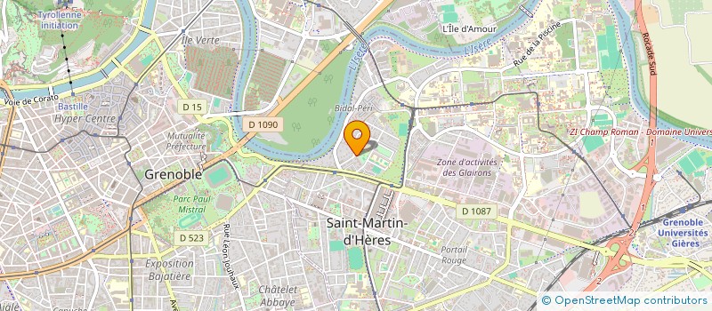 localisation de l'entreprise BARBQ  GRENOBLE
