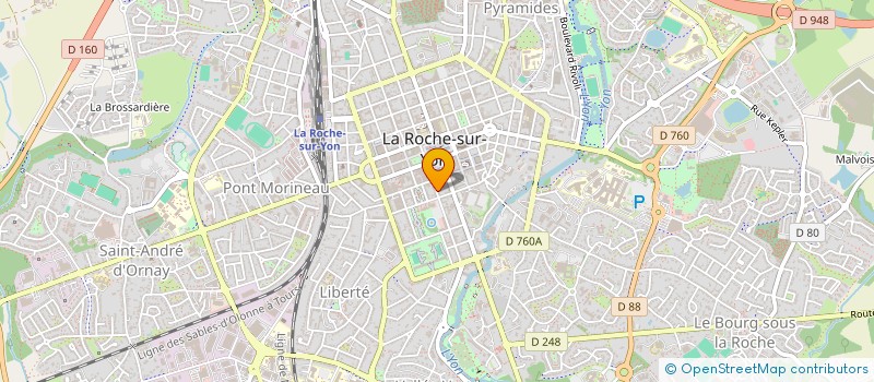 localisation de l'entreprise BARBU  LA ROCHE-SUR-YON