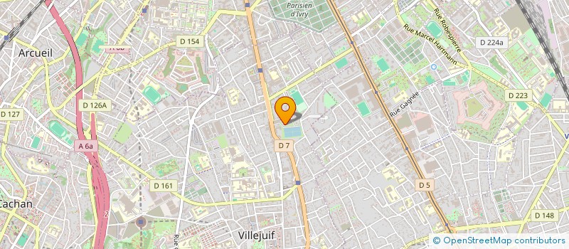 localisation de l'entreprise BARBU SON à VILLEJUIF