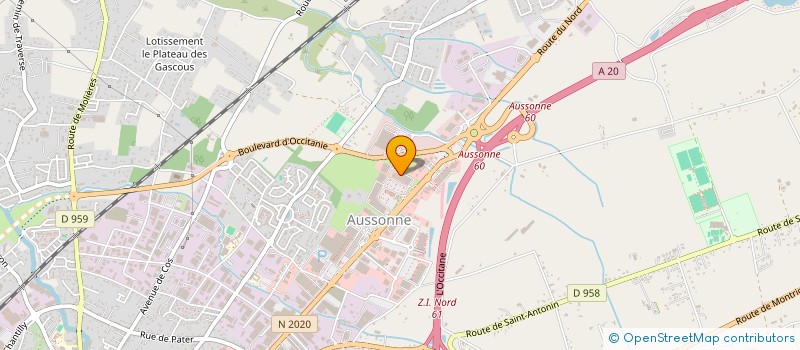 localisation de l'entreprise BARBUDA  MONTAUBAN