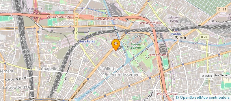 localisation de l'entreprise BARBUS  PARIS