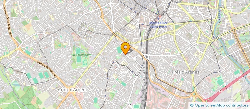 localisation de l'entreprise BARBUS à MONTPELLIER