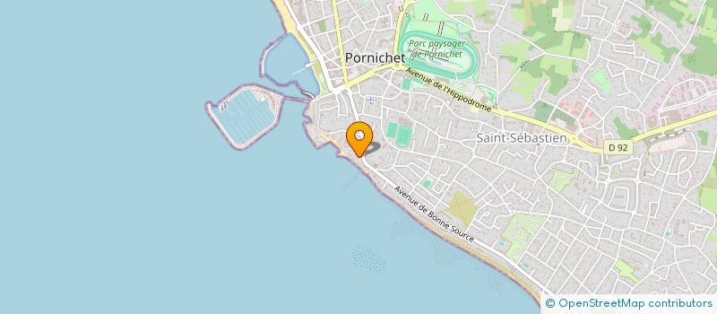 localisation de l'entreprise BARBUSSE 05 à PORNICHET