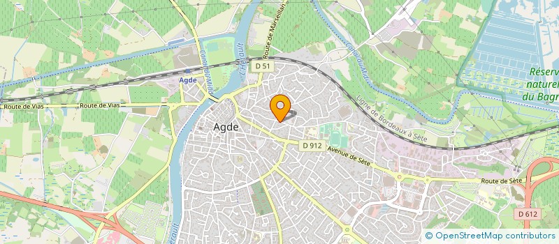 localisation de l'entreprise BARBUT DEVELOPPEMENT  AGDE