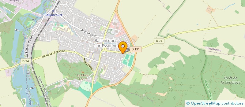 localisation de l'entreprise BARCA INVESTISSEMENTS  BALLANCOURT-SUR-ESSONNE