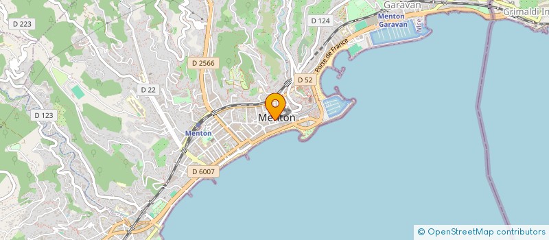 localisation de l'entreprise BARCADE à MENTON