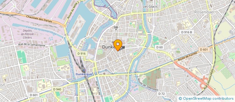 localisation de l'entreprise BARCAREVE à DUNKERQUE