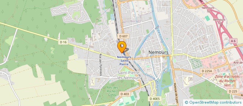 localisation de l'entreprise BARCAROLLE  SAINT-PIERRE-LES-NEMOURS