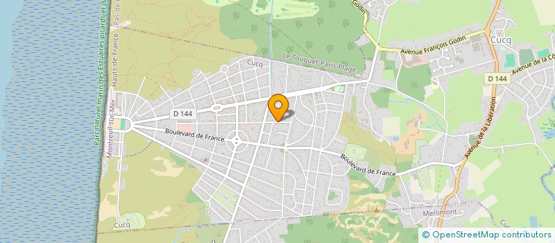 localisation de l'entreprise BARCAROLLLE  CUCQ