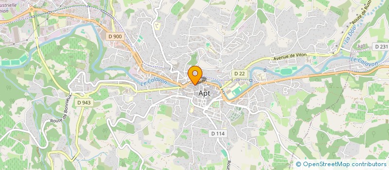 localisation de l'entreprise BARCELO  APT