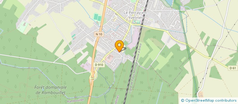 localisation de l'entreprise BARCELO FC  LE PERRAY-EN-YVELINES