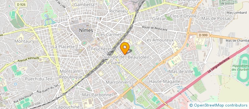 localisation de l'entreprise BARCELONA & CO  NIMES