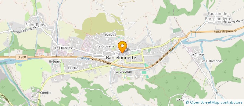localisation de l'entreprise BARCELONNETTE 3 à BARCELONNETTE