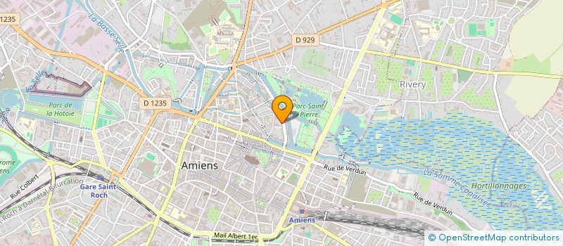 localisation de l'entreprise BARCET CAPELLE  AMIENS