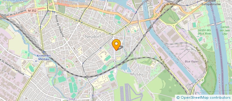 localisation de l'entreprise BARCI BAT à STRASBOURG