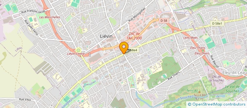 localisation de l'entreprise BARCLETTE 8  LIEVIN