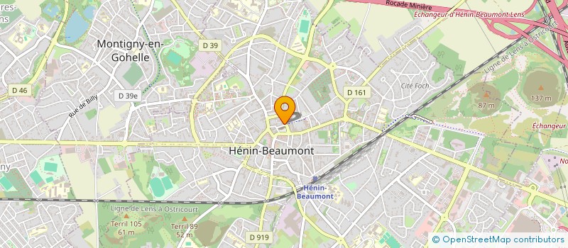 localisation de l'entreprise BARCLETTE HENIN-BEAUMONT à HENIN-BEAUMONT
