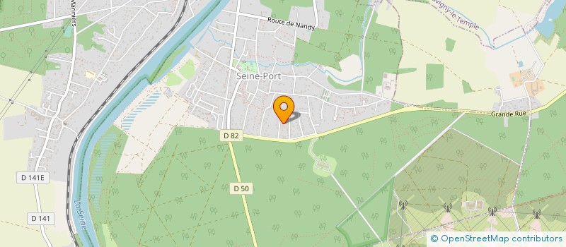 localisation de l'entreprise BARCO  SEINE-PORT