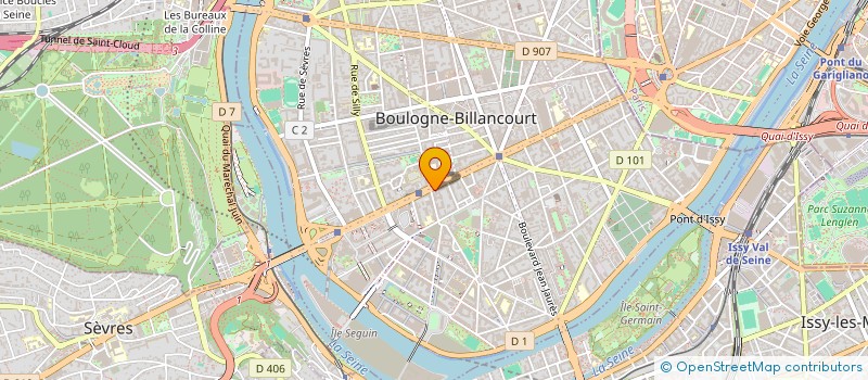 localisation de l'entreprise BARCOM à BOULOGNE-BILLANCOURT