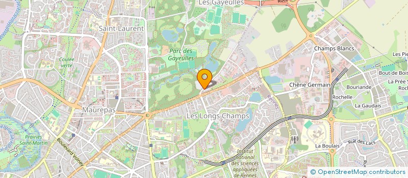 localisation de l'entreprise BARCOM  RENNES