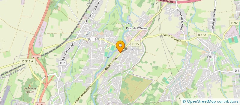 localisation de l'entreprise BARCOS'FAMILY  JUILLAN