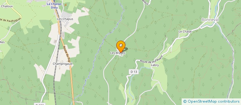 localisation de l'entreprise BARD  BONNEVAL