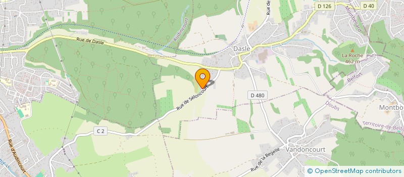 localisation de l'entreprise BARDA PROD  DASLE