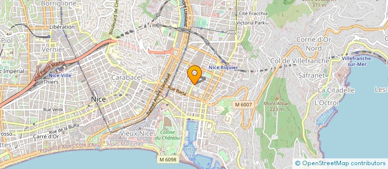 localisation de l'entreprise BARDA STUDIO à NICE