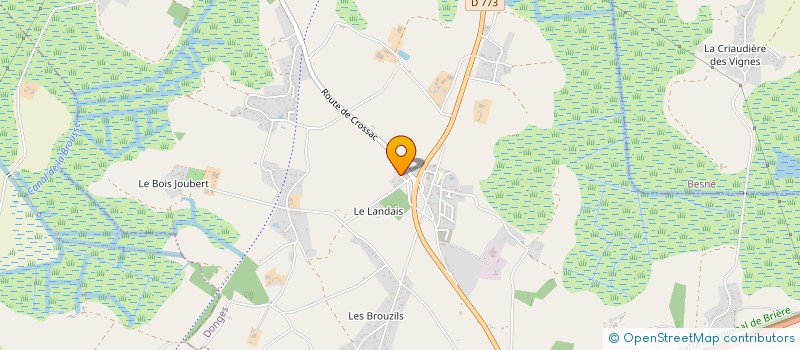 localisation de l'entreprise BARDAGE & CO à SAINT-NAZAIRE