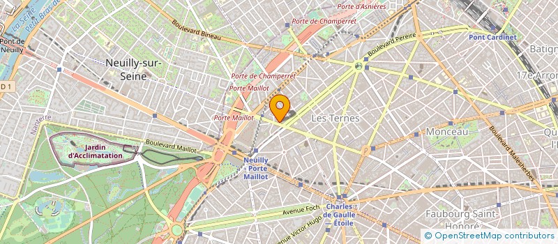 localisation de l'entreprise BARDAGE MARTINS - S.B.M à PARIS