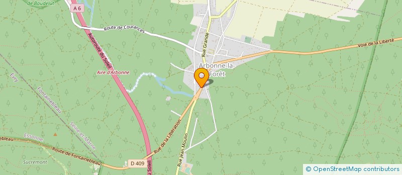 localisation de l'entreprise BARDAL  ARBONNE-LA-FORET