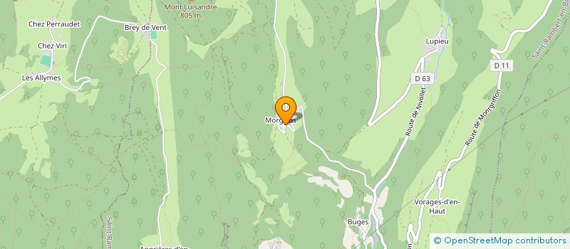 localisation de l'entreprise BARDANE  SAINT-RAMBERT-EN-BUGEY